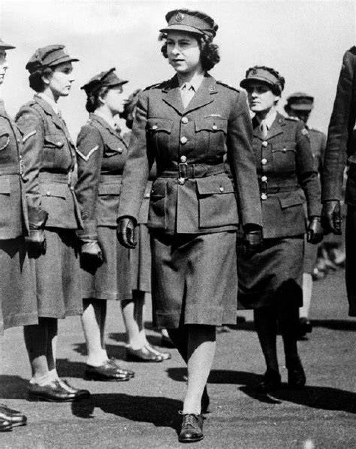 Queen Elizabeth At ATS Training Centre