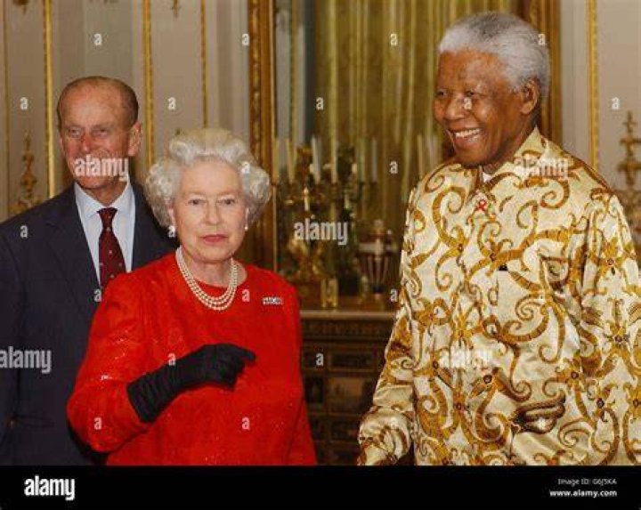 Queen Elizabeth II Meets The King Of Thailand