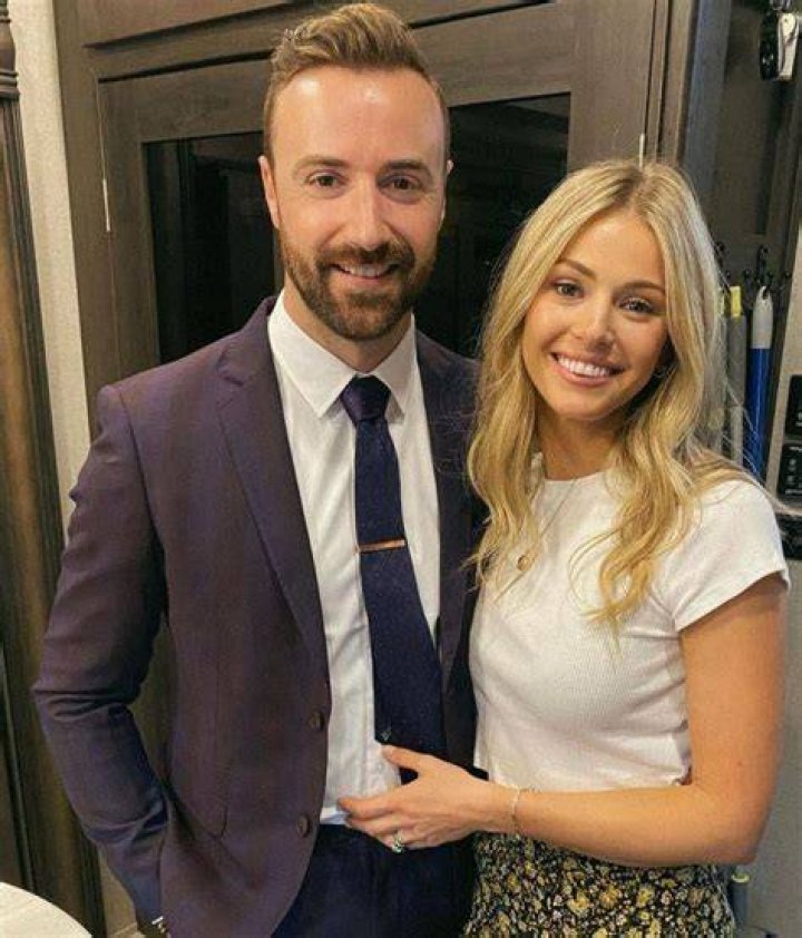 Rebecca Dalton with her husband