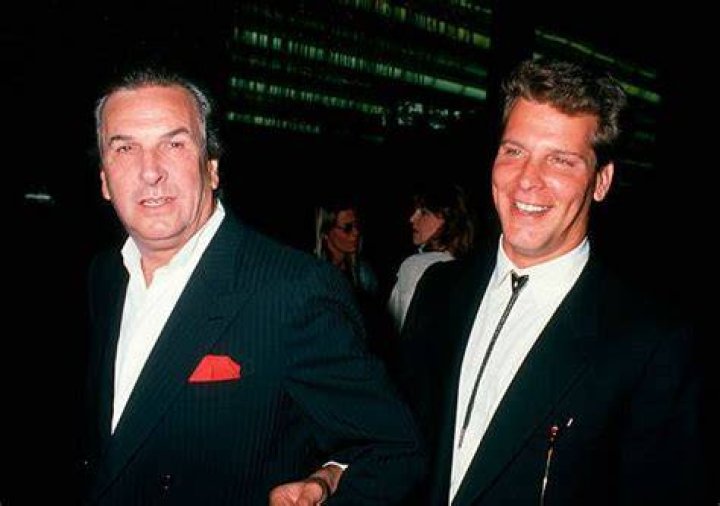Rick Aiello with his dad and friend at a party