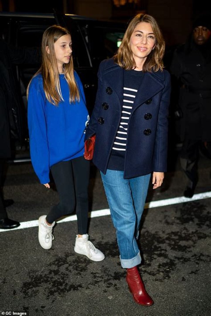 Romy with her mother Sofia Coppola