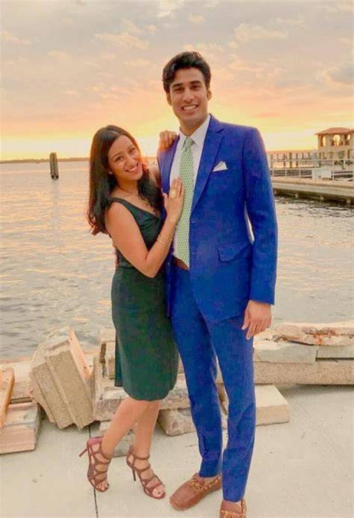 Sabrina Siddiqui with her husband