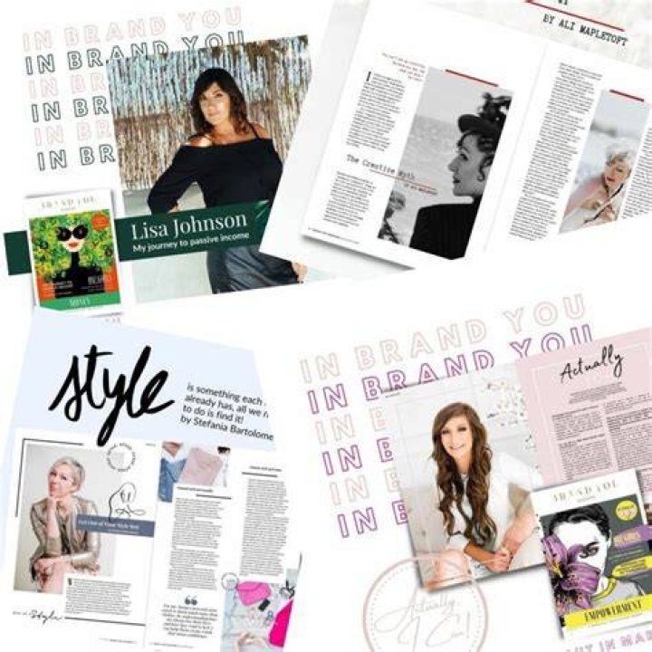 Sanna featured on various magazine cover pages
