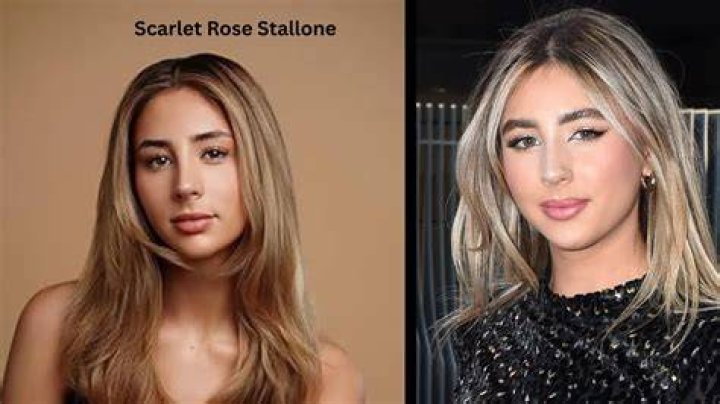 Scarlet Rose Stallone and her sisters