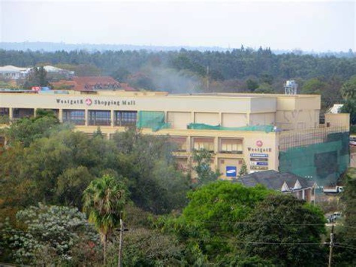 Smoke Above Westgate Shopping Mall