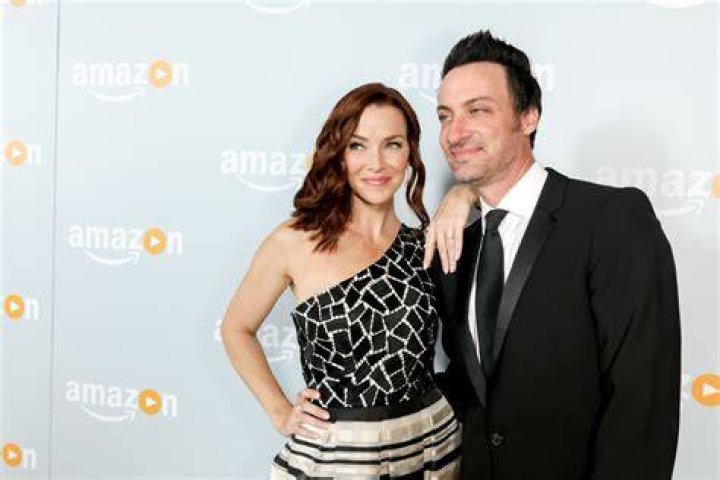 Stephen and Annie Wersching with their kids