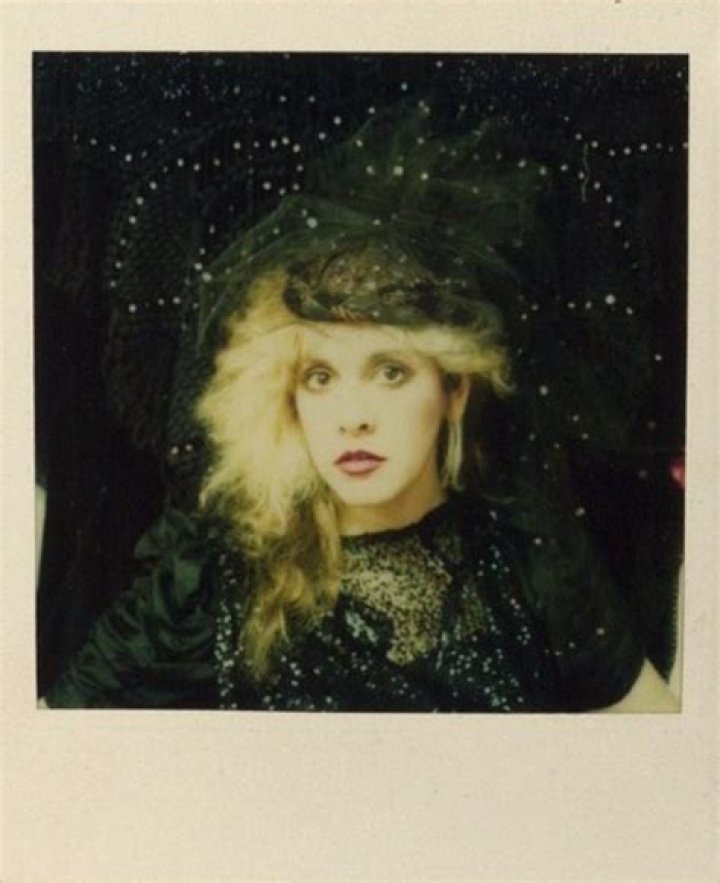 Stevie Nicks Polaroid Selfie