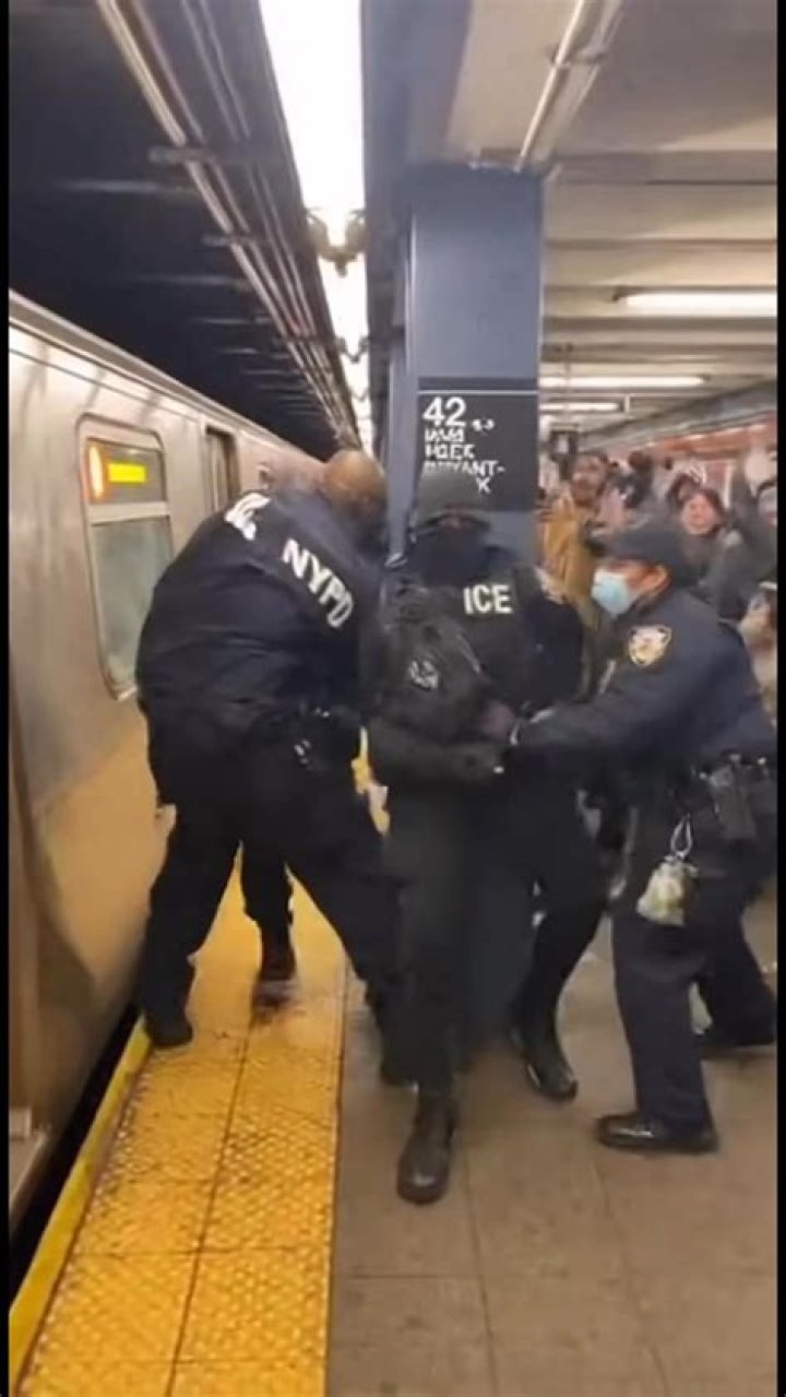 Subway Arrest