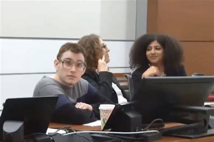 Tamara Curtis standing inside the court room