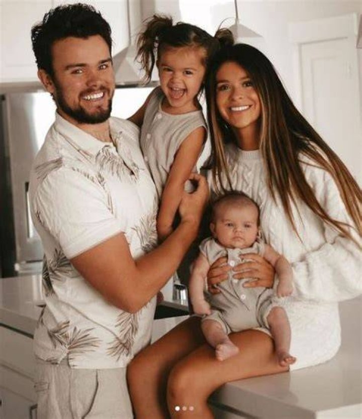 Taylor Paul spends time with her family