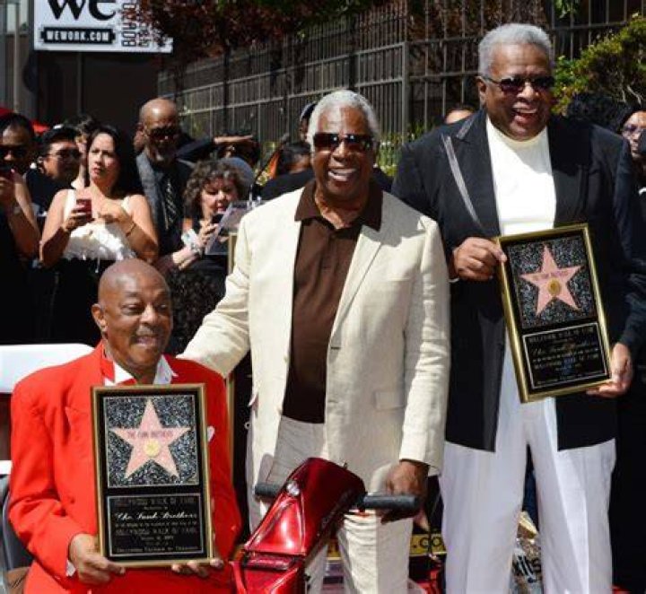 The Funk Brothers Honored with a Star on the Hollywood Walk of Fame on March 21, 2013