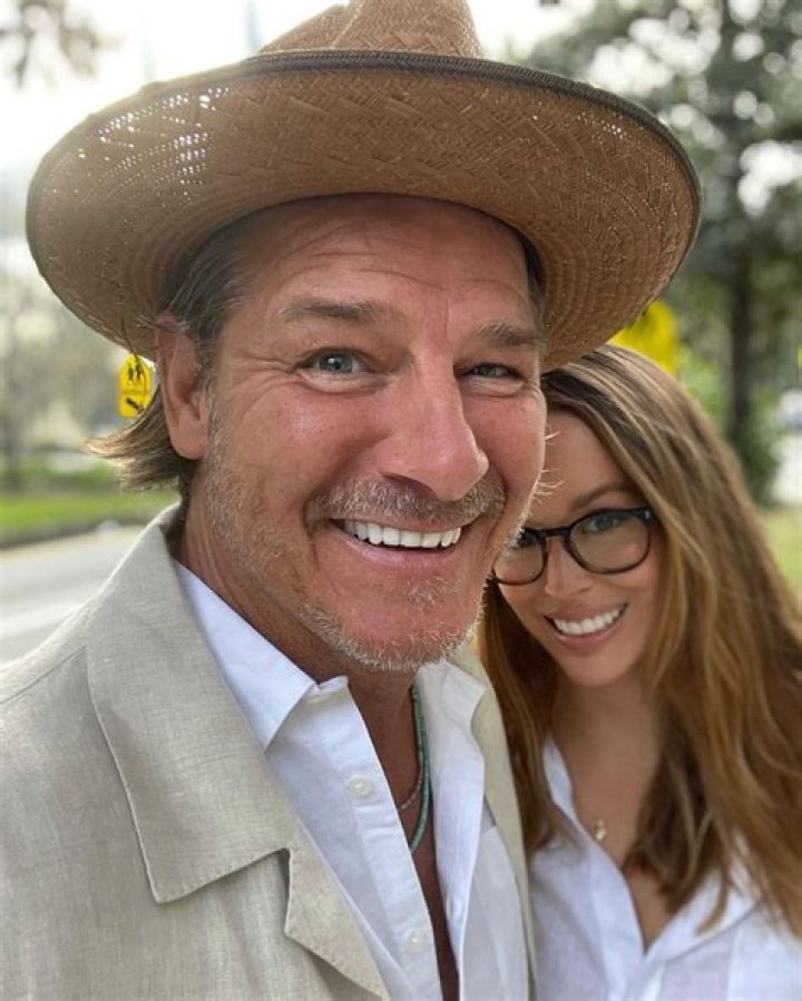 Ty Pennington with his long-time girlfriend Kellee Merrell