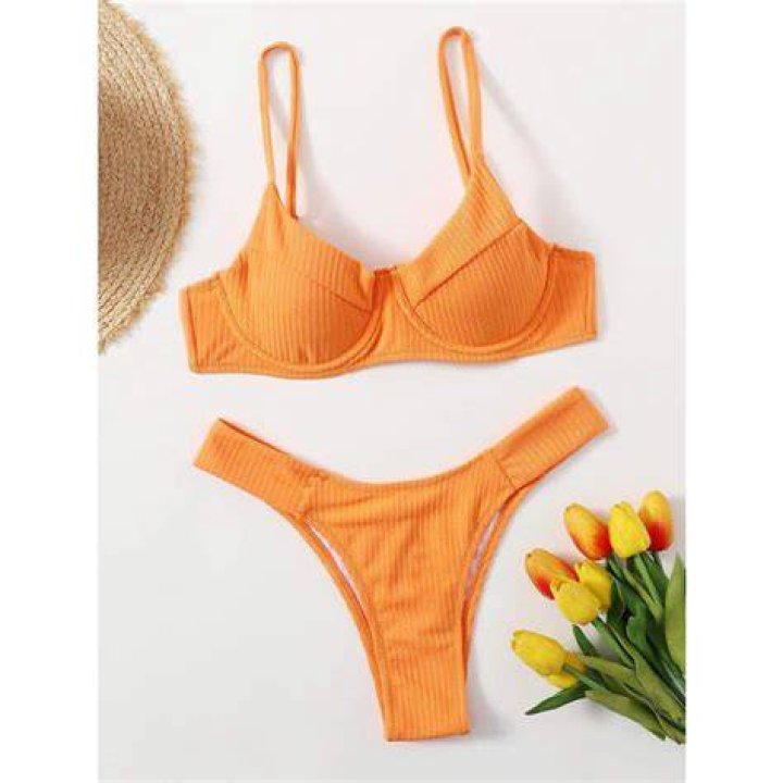 Vintage Two-Piece Swimwear