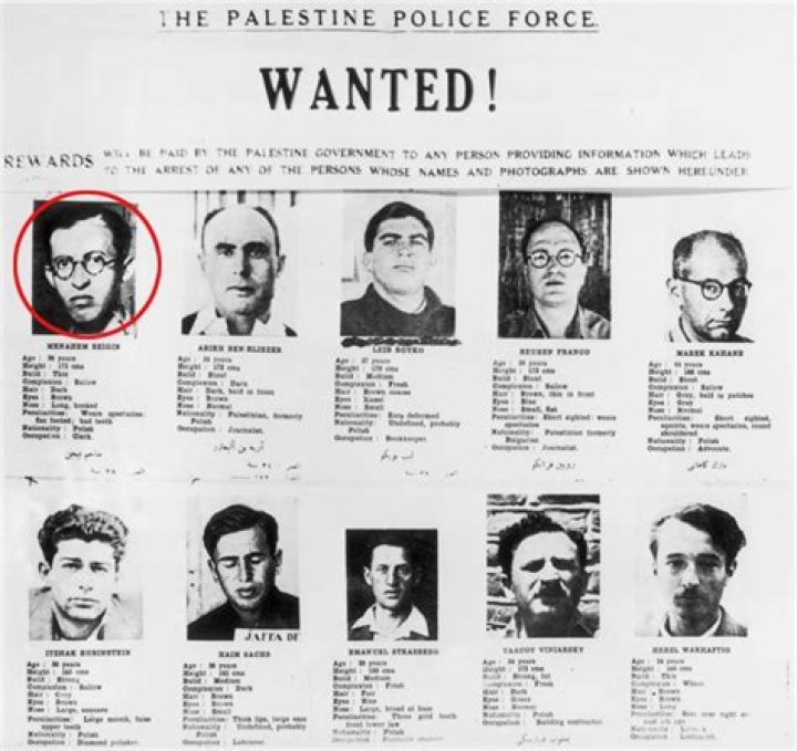 Wanted Poster For Lehi Members Including Shamir