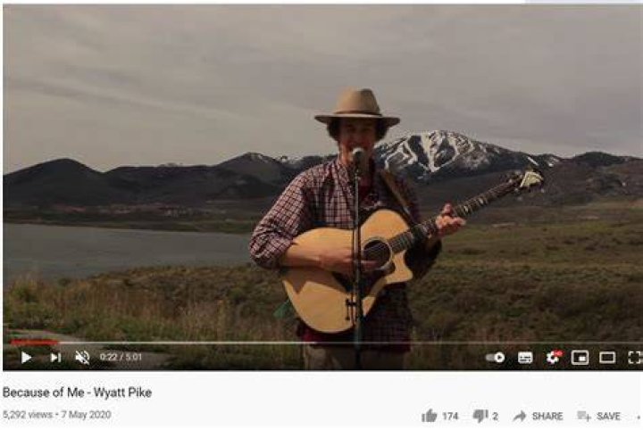 Wyatt Pike released his debut EP album Brand New Boy on April 30, 2020
