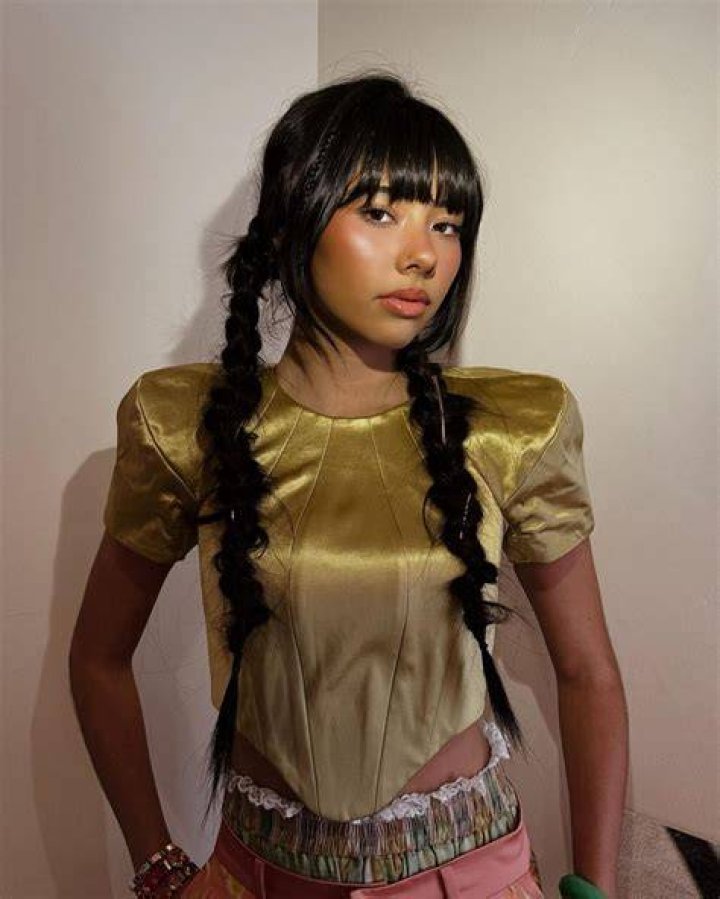 Xochitl Gomez at the magazine page